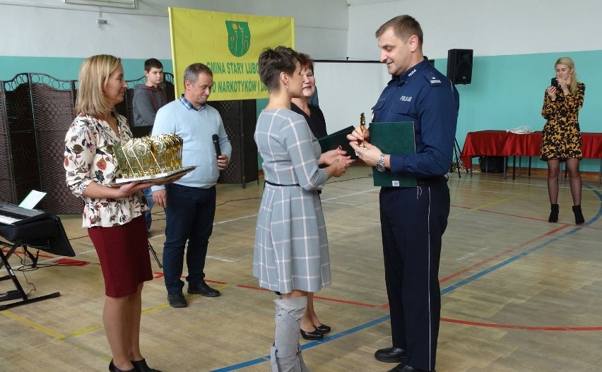 Stary Lubotyń. Kampania antynarkotykowa w szkole [ZDJĘCIA, WIDEO]