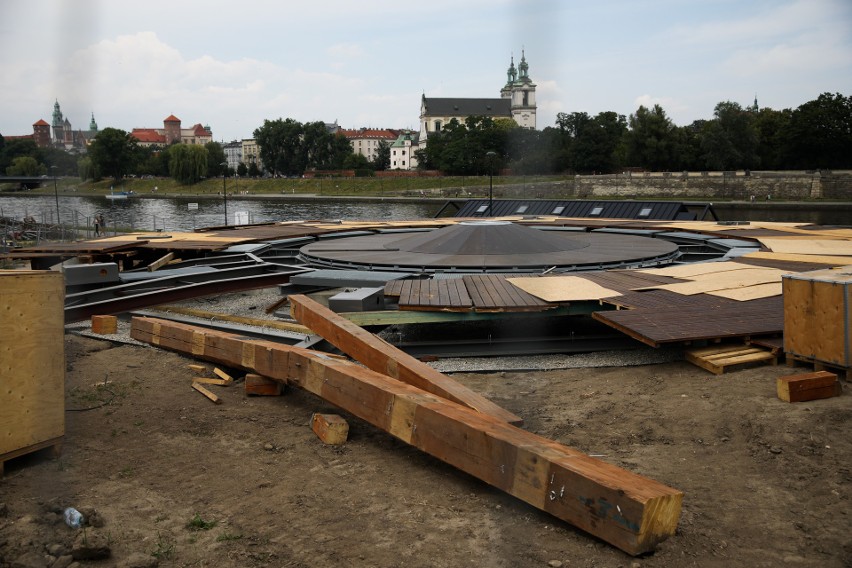 Kraków. Bulwar Wołyński przechodzi nieustające zmiany [ZDJĘCIA]