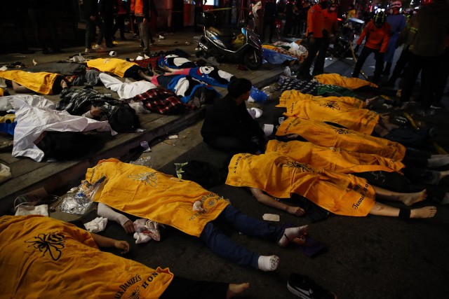 Do 151 wzrosła liczba ofiar tragedii podczas halloweenowej zabawy w Seulu