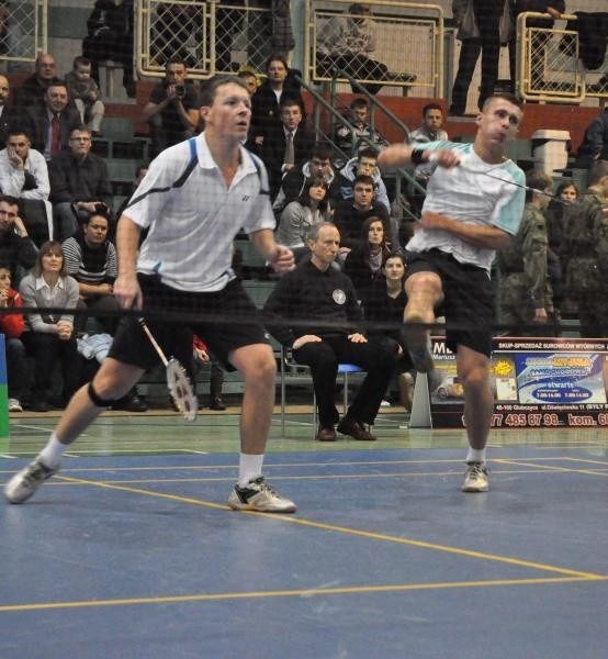 Rafał Hawel (z prawej) nie wystąpił z Adamem Cwaliną, ale obaj punktowali w spotkaniu decydującym o grze w półfinale.