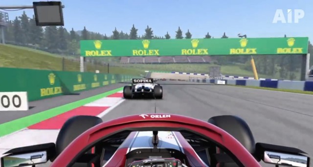 Red Bull Ring bolidem Alfa Romeo Racing Orlen z Raikkonenem