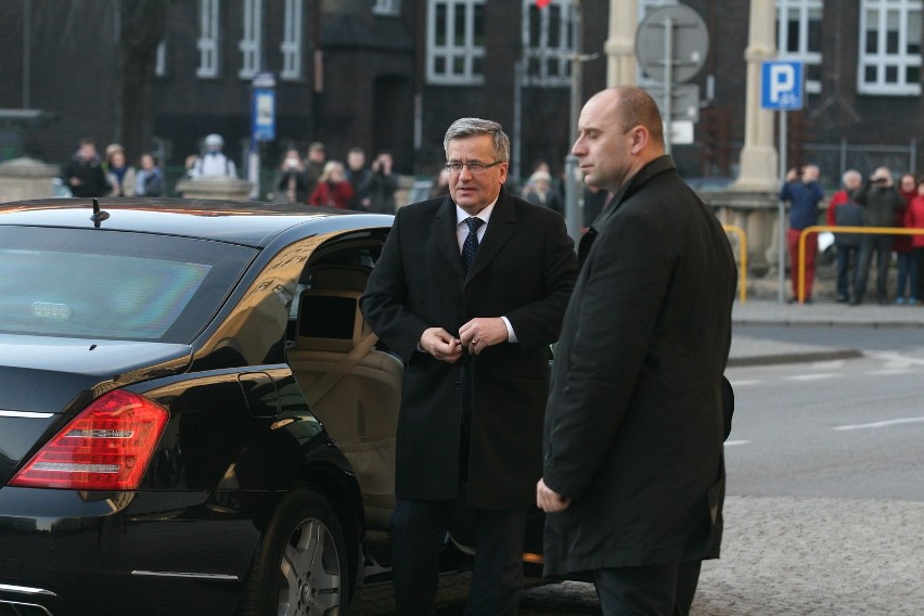 Prezydenci Polski i Węgier w Katowicach