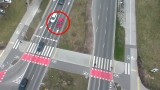 Policyjny dron kontrolował kierowców na bydgoskich ulicach [wideo]