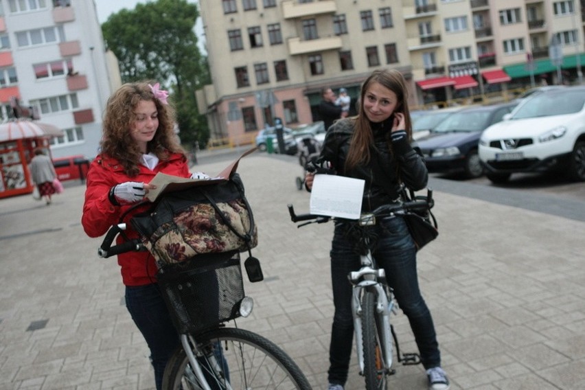 Parada rowerowa w Słupsku