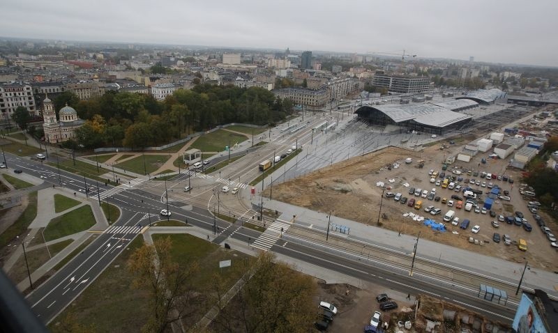 Dworzec Łódź Fabryczna. Dziwne budowle będą wciągać i wyciągać powietrze z dworca [zdjęcia]