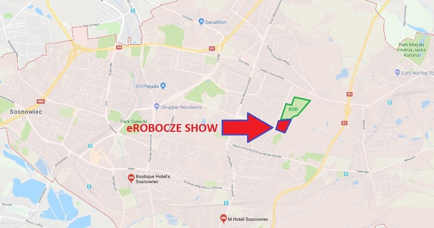 eRobocze Show 2018 w Sosnowcu. Jak dojechać?