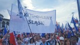Śląski KOD na marszu "Wszyscy dla Wolności" w Warszawie ZDJĘCIA