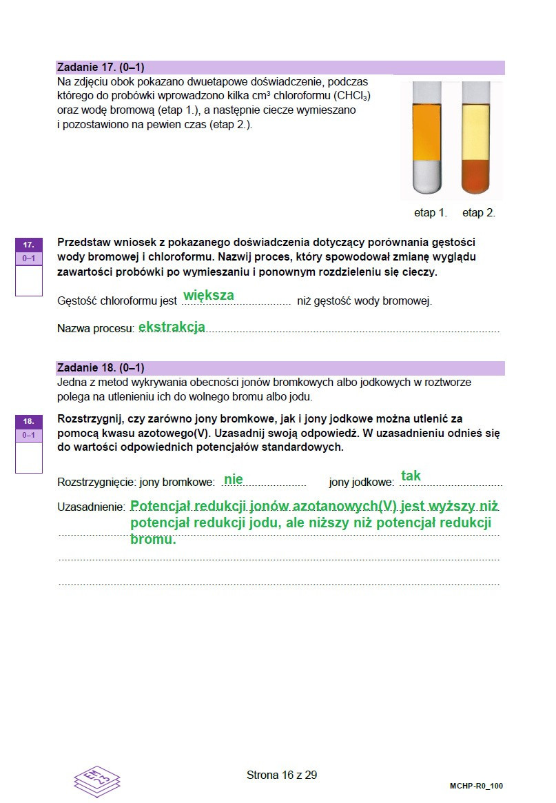 Matura próbna z chemii - formuła 2023 | Dziennik Łódzki