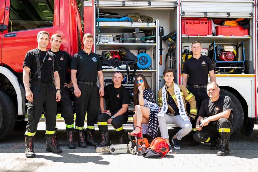 Aleksandra Drężek i Grzegorz Ginszt. Zobacz niezwykłą sesję Miss i Mistera Podlasia 2019 (ZDJĘCIA) 