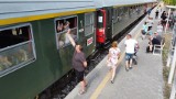 Pociąg retro zawitał w Lubuskiem. Ta atrakcja cieszyła się sporym zainteresowaniem! | ZDJĘCIA, WIDEO
