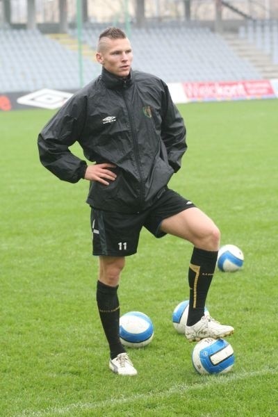 Marcin Robak wróci w sobotę na kielecki stadion, ale już w barwach Widzewa.