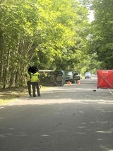 Śmiertelny wypadek w Aleksandrowie (powiat piotrkowski). Nie żyje 75-letni rowerzysta