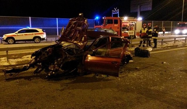 Wypadek na A4 koło Brzeska. W wypadku zginęło dwóch siatkarzy Karpat Krosno.