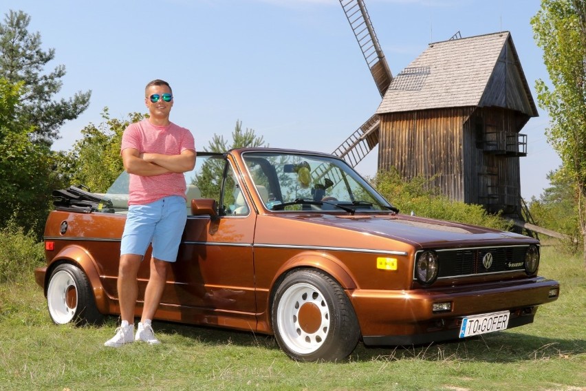Golf Cabriolet Piotra Zająca ze Starachowic Bryką Roku 2019. Stare auta mają dusze [ZDJĘCIA]