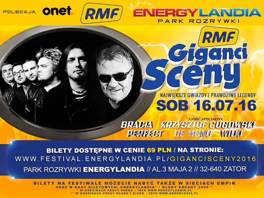 Giganci Sceny RMF ponownie w Energylandii!