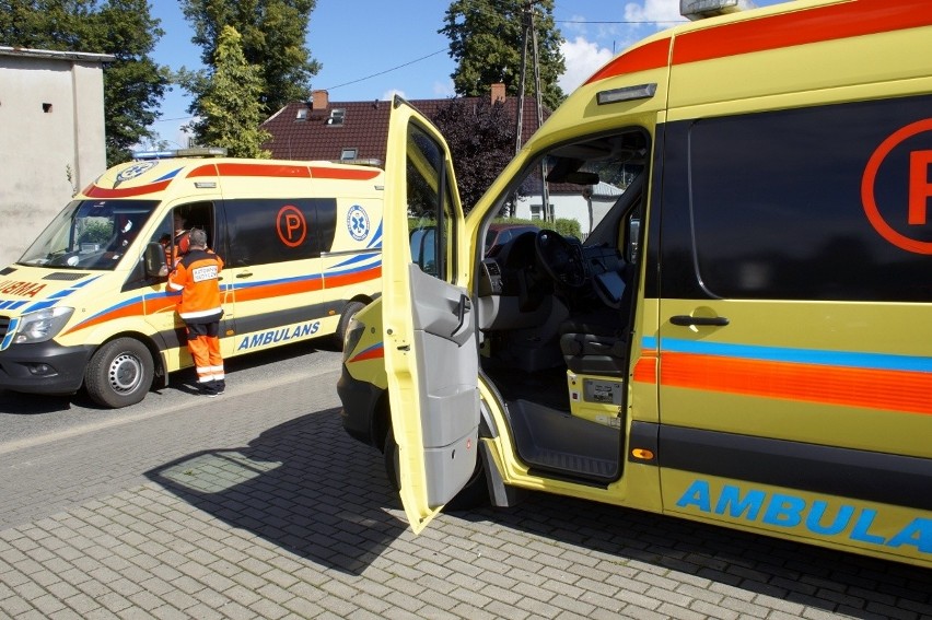 Wypadek w Potęgowie. Auto zatrzymało się na terenie przedszkola