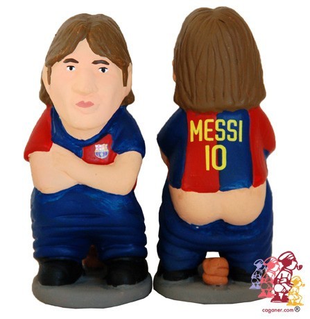 "El caganer" Leo Messi