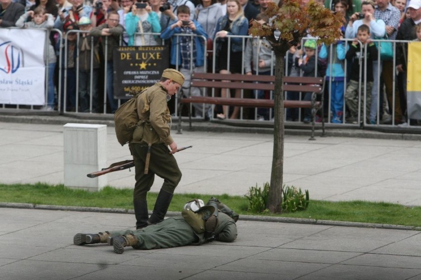 Wielka bitwa rozegrała się na wodzisławskim rynku