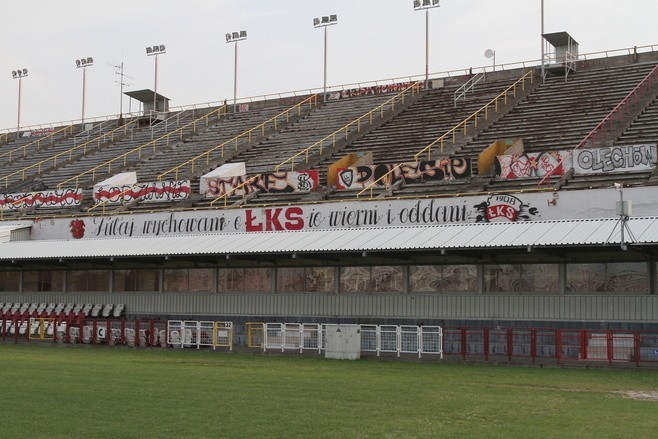 Rozpoczyna się rozbiórka stadionu ŁKS Łódź