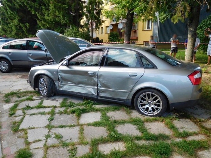 W Krośnie uszkodzonych zostało aż 5 samochodów
