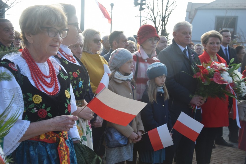 11 listopada 2019 r. Odsłonięcie nowego pomnika Powstańców...