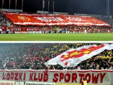 Kibice Widzewa, kibice ŁKS - archiwalne zdjęcia fanów łódzkich drużyn