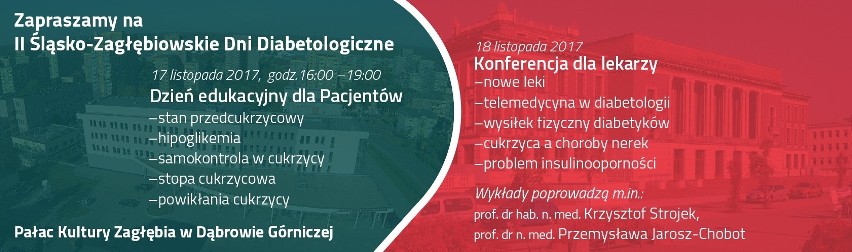 II Śląsko-Zagłębiowskie Dni Diabetologiczne [PROGRAM]