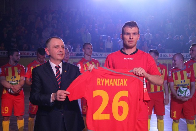 Bartosz Rymaniak został oficjalnie przyjęty do drużyny Korony. 