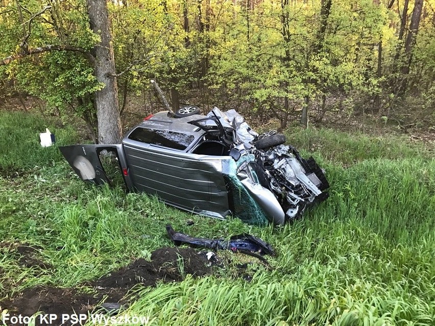 Tragiczny wypadek w Tumanku: nie żyje jedna osoba [ZDJĘCIA]