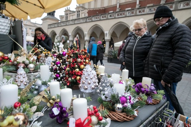 Jarmark bożonarodzeniowy na Rynku Głównym