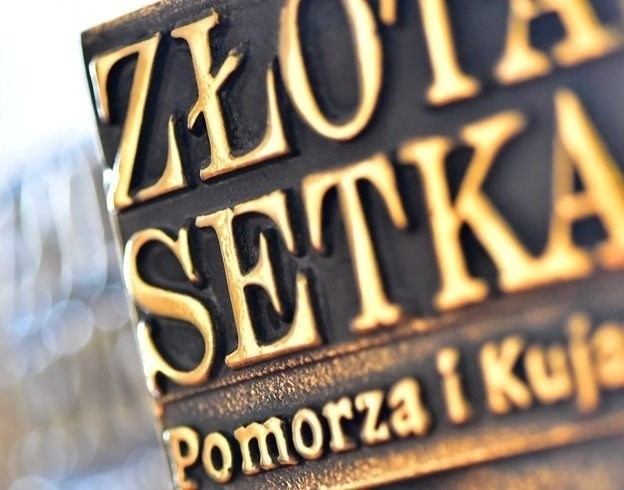 Fragment statuetki "Złotej Setki Pomorza i Kujaw"