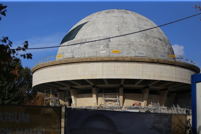 Trwa modernizacja Planetarium Śląskiego