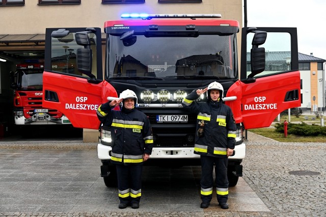 Ochotnicza Straż Pożarna w Daleszycach ma nowy wóz bojowy!