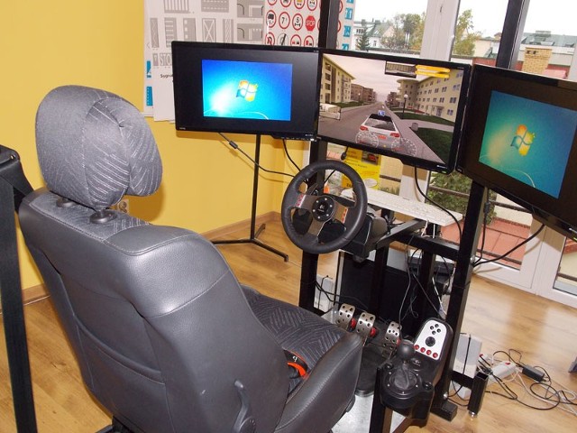 Ośrodek Szkolenia Kierowców Wojciech Panasiewicz ma symulatory jazdy