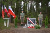 Uroczystości w rocznicę wydarzeń historycznych koło stacji Lipowa Tucholska