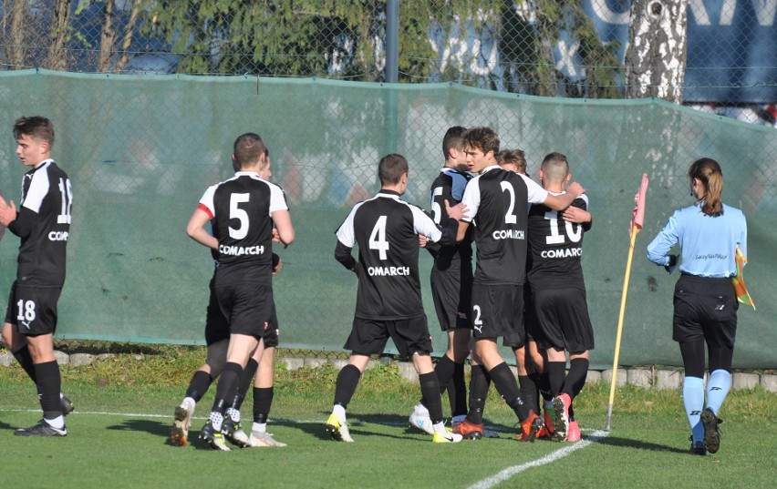 Centralna Liga Juniorów U-17: Wisła - Cracovia. Derby Krakowa pod wodzą... sędzin. "Pasy" przyćmiły "Białą Gwiazdę" [ZDJĘCIA]