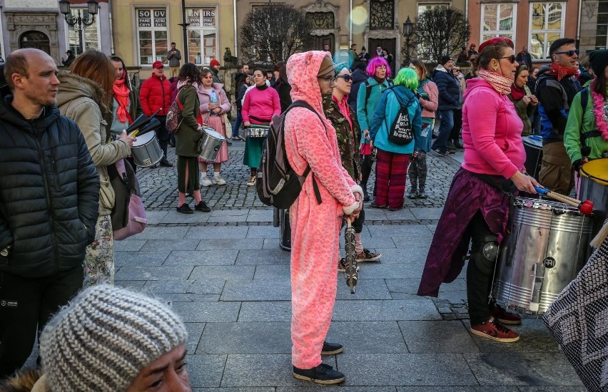 Manifa na ulicach Gdańska, 8.03.2020