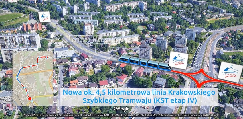 Kraków. Mieszkańcy chcą dłuższego tunelu tramwajowego na trasie do Mistrzejowic [MAPY]