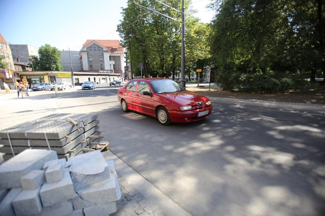 Remont placu Wolności w Katowicach