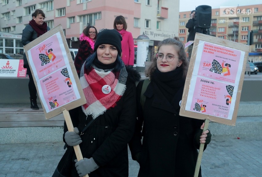 One Billion Rising w Szczecinie: Nazywam się Miliard. Tańcem walczą o prawa kobiet [ZDJĘCIA]