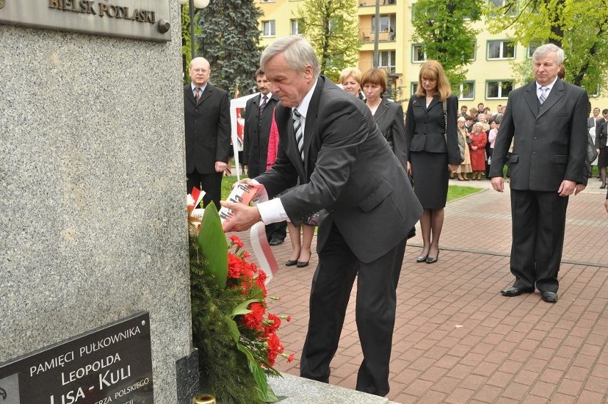 Uroczystości 3 Maja pod Pomnikiem Niepodległości