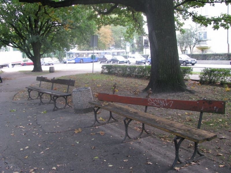 Wandalizmu w bydgoskich parkach ciąg dalszy