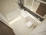 Mała łazienka w bloku - jak praktycznie ją urządzić. Porady architekta (ZDJĘCIA)