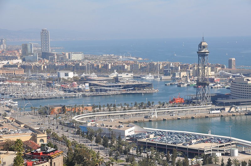 Montjuic w Barcelonie