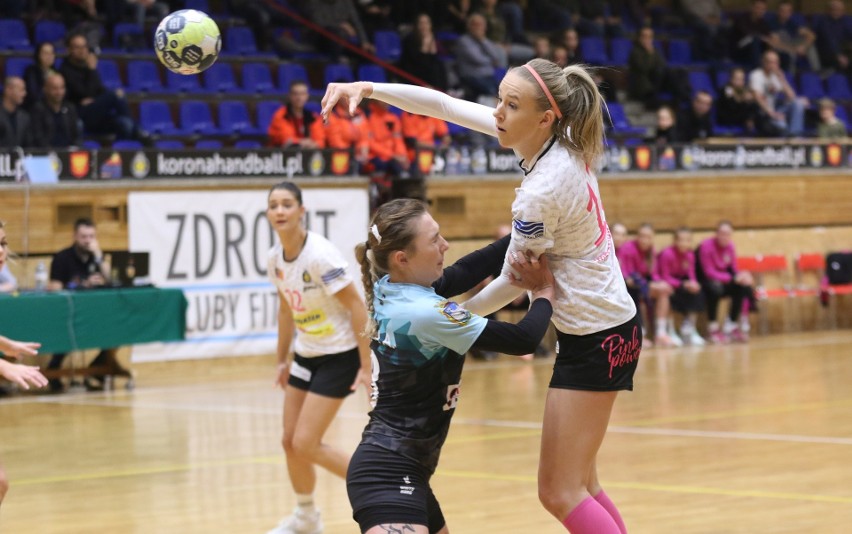 1 liga piłkarek ręcznych. Korona Handball Kielce rozgromiła San Jarosław [zdjęcia]