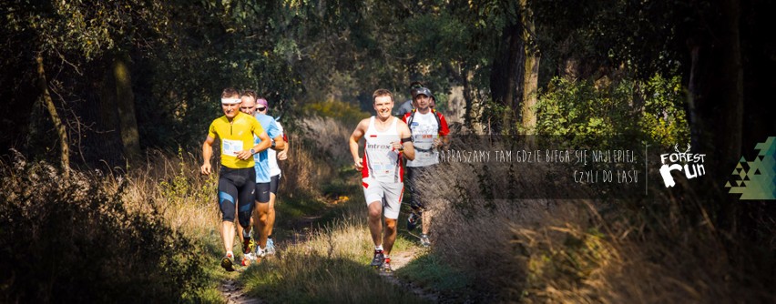 Siłą Forest Run jest także to, że każdy z biegaczy może...