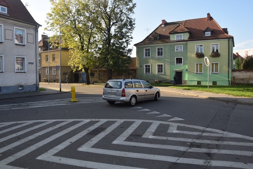 Skrzyżowanie ulic Wileńskiej i Bułgarskiej w Stargardzie