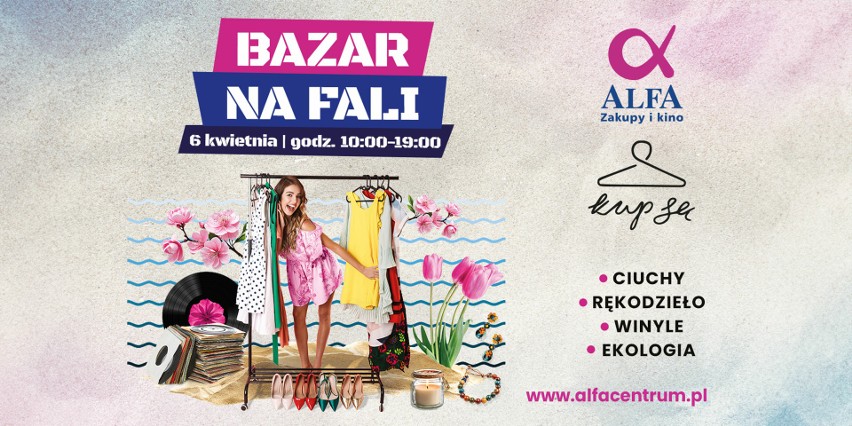Bazar na Fali, czyli moda, rękodzieło i winyle w ALFA Centrum Gdańsk - Galerii Alternatywnej