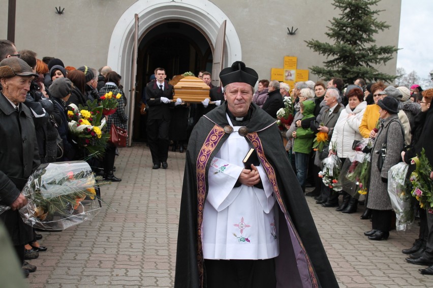 Pogrzeb Michała Kokota w marcu 2014 roku