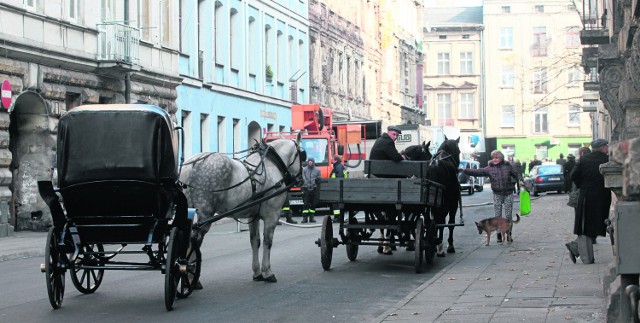 Zdjęcia do filmu „Powidoki” kręcone są między innymi w Łodzi, na ul. Włókienniczej